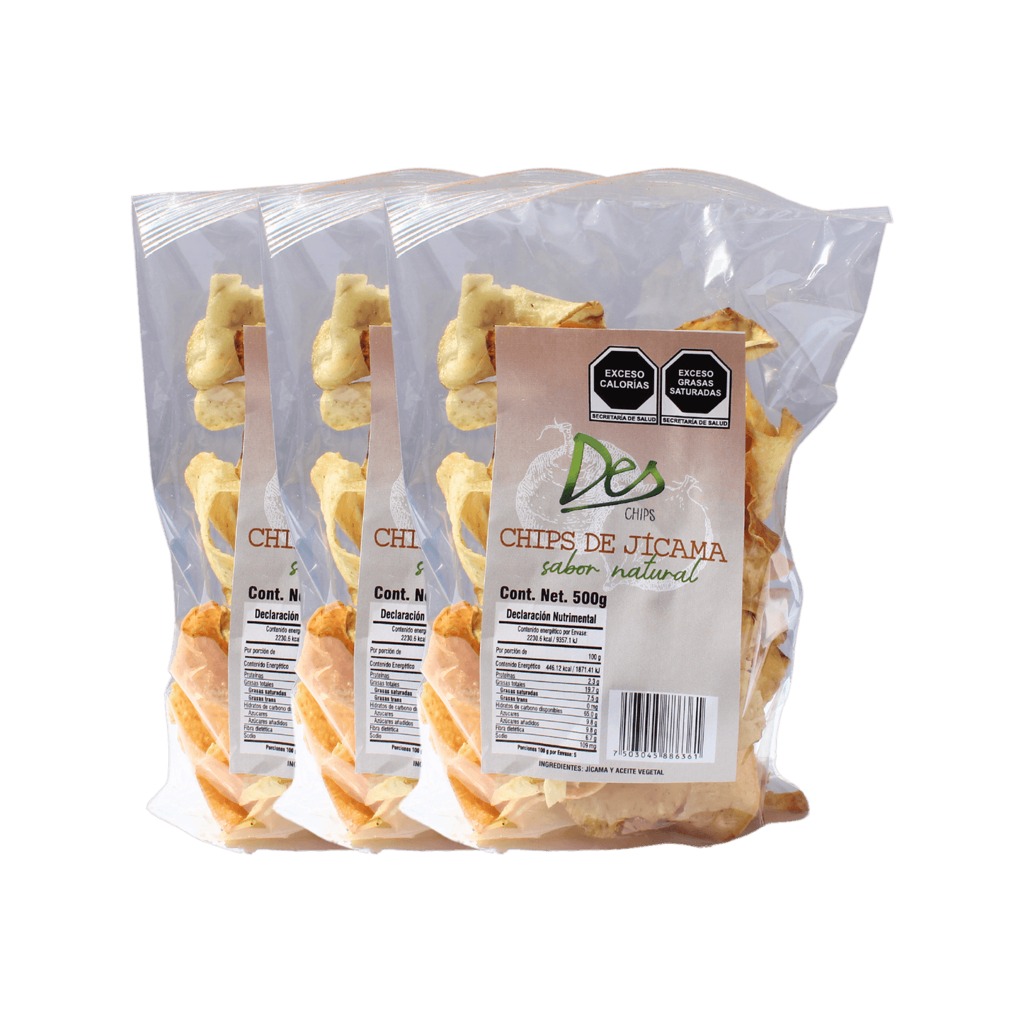 Jícama Natural 3 Pack